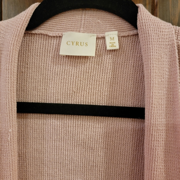 Cyrus Women's Light Pink Cardigan - Picture 2 of 10